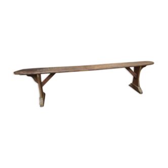 Banc en chêne