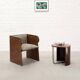 French Modernist Art Deco tubular steel side table, c. 1930s