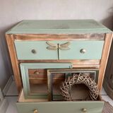 Commode 3 tiroirs relookée