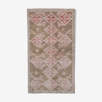 Tapis vintage taupe pastel 147x246 cm