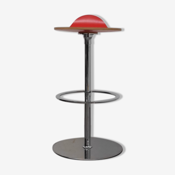 Red bar stool