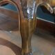 Commode tombeau en noyer