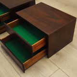 Set of hanging bedside cabinets, Danish design, 1970s, production: Denmark