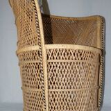 Rattan armchair