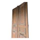 Double oak front door