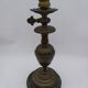 Bronze / brass lamp base, late 19th century.