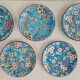 Complete tea/coffee service in Longwy enamel.