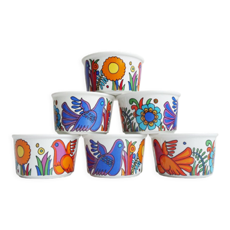 Lot de 6 ramequins Villeroy et Boch Acapulco