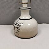 Large table lamp in ceramic by Danish Allan Hytholm 1980s.