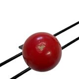 Metal coat rack in the style of Féraud