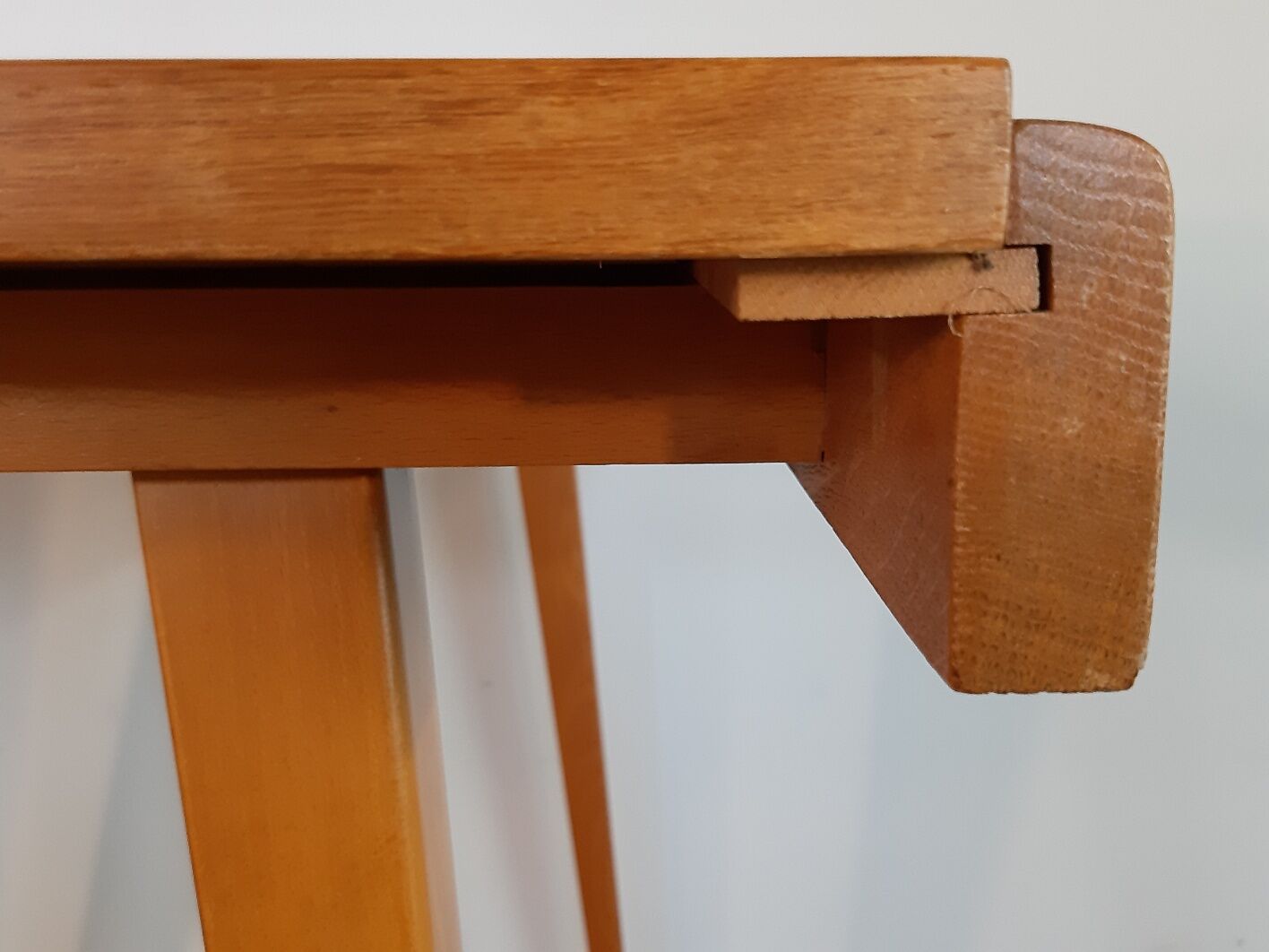 Extended table in Jiràk Beech by Tatra,  Czechoslovakia 1960