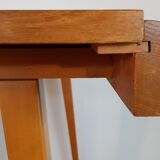 Extended table in Jiràk Beech by Tatra,  Czechoslovakia 1960