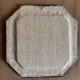 Leather-wrapped mirror 1950