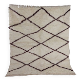 Tapis berbère marocain artisanal  178 x 152 cm