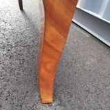 Old style chest of drawers Louis XV marquetry marble top