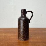 Mid-century ceramic carafe vase by Bastian le Pemp for Kemper / Quimper France, 1960s.