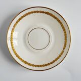 Tasse et sous-tasse en porcelaine de Limoges