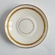 Limoges Porcelain Cup and Saucer | Golden Eagle Handle