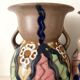 Pair of Carl Gebauer Germany vases, ceramic, 1930s