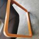 Curved wood armchair Wilkhahn 1980