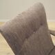 Grey armchair, Italian design, 1970s, production: Italy