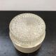 Plafonnier rond verre moulé