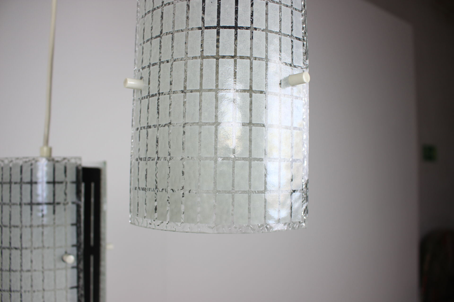 Mid-century german pendant, 1970's