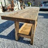 Wooden cabinetmaker's workbench