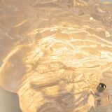 Crystal Glass Sputnik Wall Light by Peill & Putzler, Germany