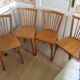 4 vintage Baumann chairs