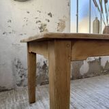Solid oak farmhouse table 180 cm