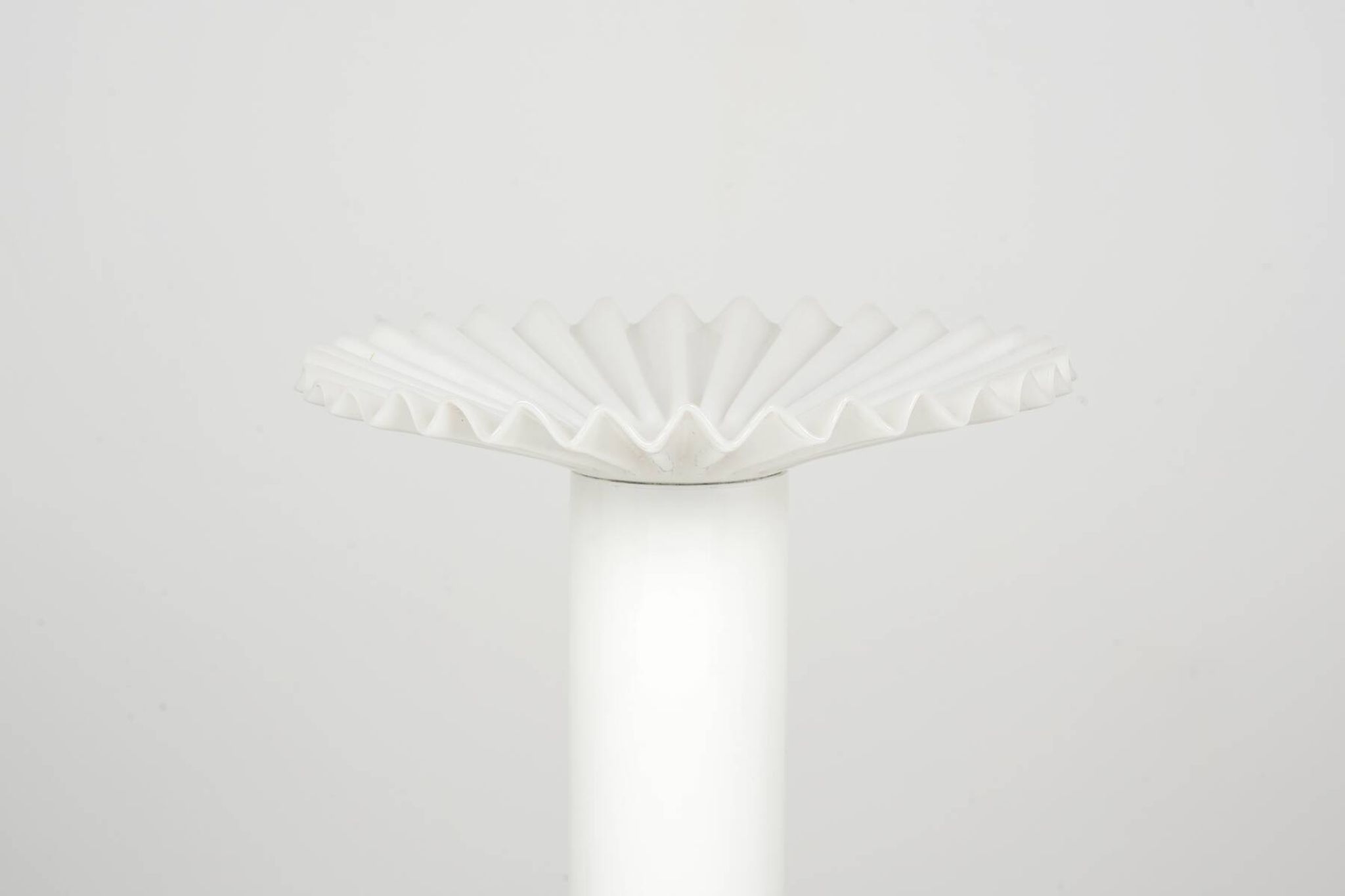 Italian glass vase circa 1980