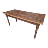 Beech farmhouse bistro restaurant table
