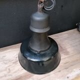 Industrial hanging lamps in enamelled metal, 50
