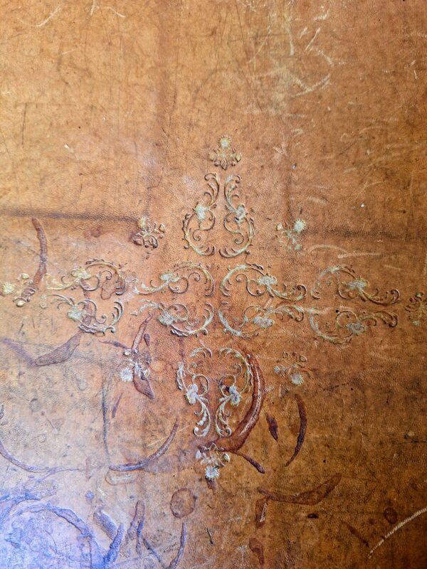 Grand bureau plat style directoire, 19ème ou début 20ème     - urgent