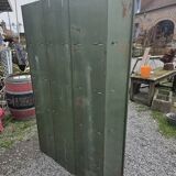 1950s iron workshop storage cabinet.
