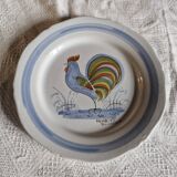 Henriot Quimper Antique Plate Rooster Ø 25 cm