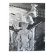 Silver photo statue La Force Bernard Darot 20th century
