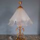 Large vintage Murano lamp, antique design light fixture.