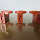 Series of 3 wall hooks grosfillex 70s