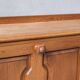 Guillerme et Chambron oak mid-century french cabinet sideboard