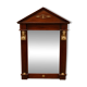 Empire mirror with triangular pediment, 19th century