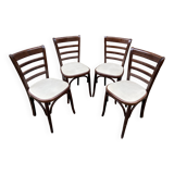 4 chaises bistrot vintage