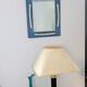 Miroir décoratif artisanal – esprit nautique 41 x 34 cm