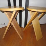 Stool model "Suzy" design Adrian Reed, solid wood