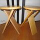 Tabouret modèle « Suzy » design Adrian Reed, bois massif