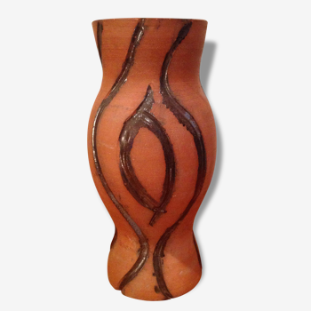 1950 terracotta vase