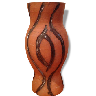 1950 terracotta vase