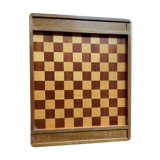 Old game of checkers and game of the goose
