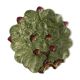 Dish strawberries ceramic slurry
